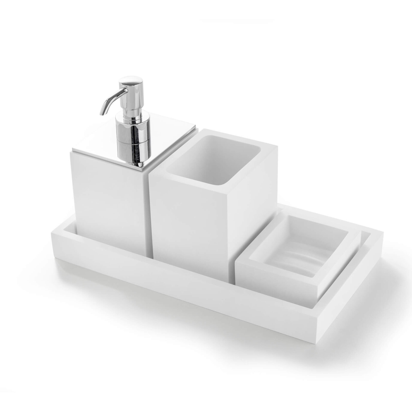 Набор аксессуаров Set 4 pieces 3SC, Bemood White