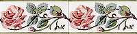 Cenefa Rosas PB Carmin C/C B ADEX, MODERNISTA