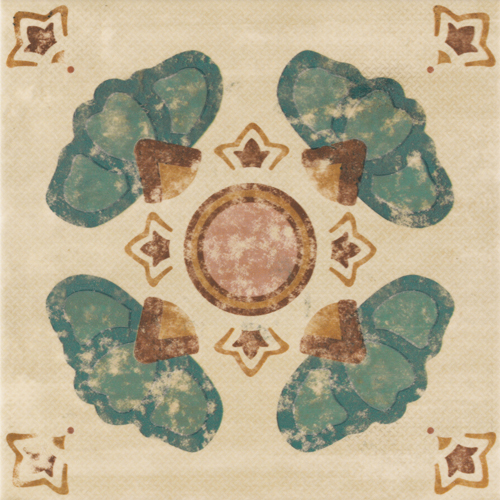 Pav. Verona Decor (Mix 10) Керамическая плитка 20x20 Mainzu, Verona