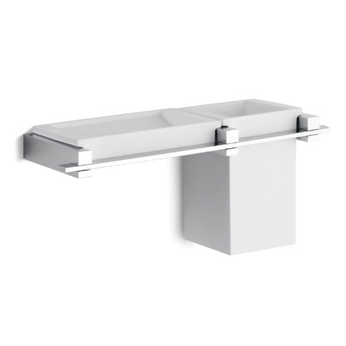 Supporto porta sapone e стакан/ дозатор wall mounting Bertocci, ON Line