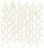 Calacatta Delicato Mosaico Twist Silk Atlas Concorde, Marvel Shine