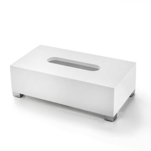 Контейнер для бумажных салфеток 3SC, Bemood White Deluxe