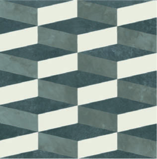 Cubo Nero Mutina, Azulej