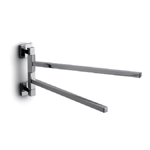 Double swing arm towel bar wall mounting Bertocci, Settecento