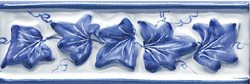 Listello Edera Bleu Tonalite, Provenzale