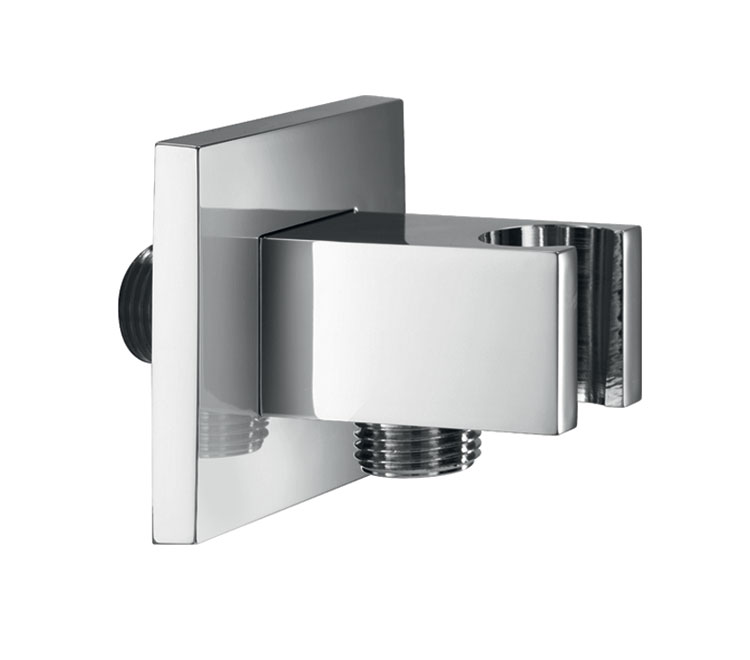 Квадратный вывод воды с квадратной стойкой и квадратной розеткой, 65 мм Almar, water outlets and flex hoses