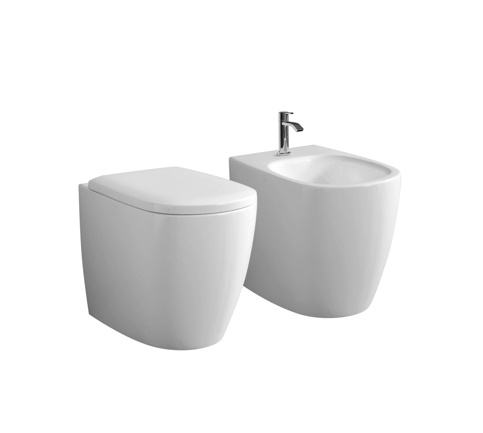 Унитаз и биде напольные NIC Design Ovvio NIC Design, Унитазы и биде