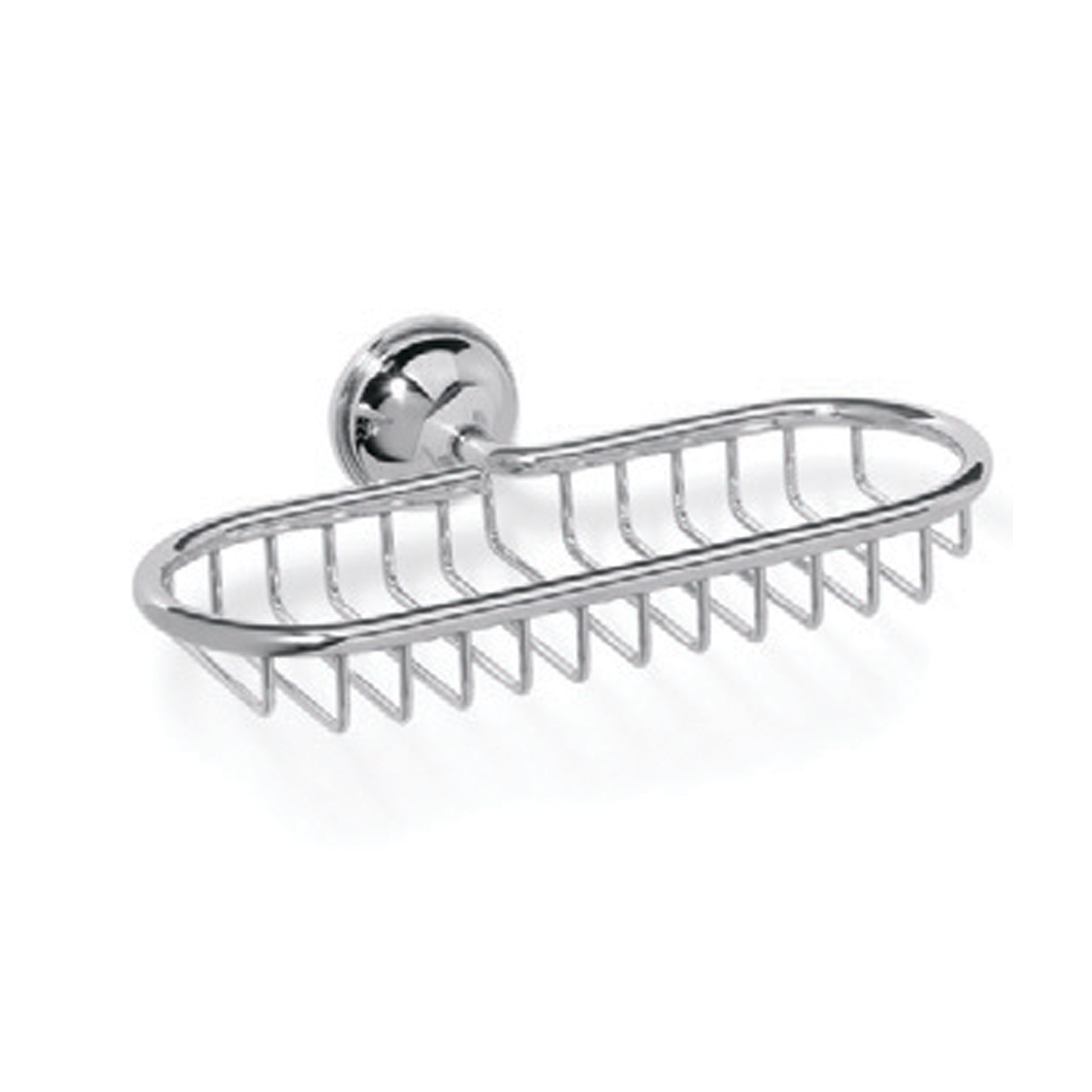 Grilled soap basket wall mounting Bertocci, Scacco