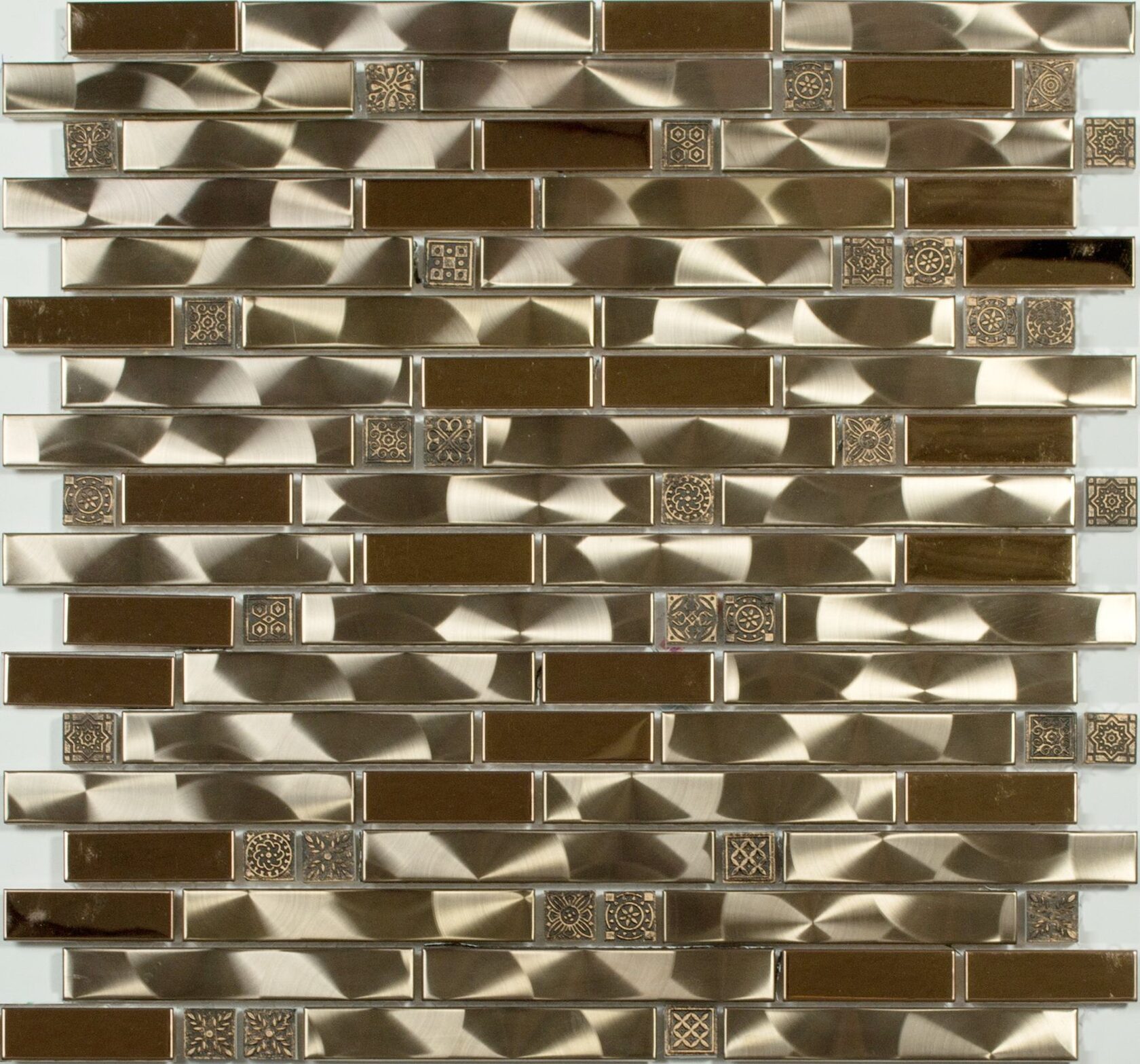 Мозаика металлическая NSMosaic MS-609 NSMosaic, METAL