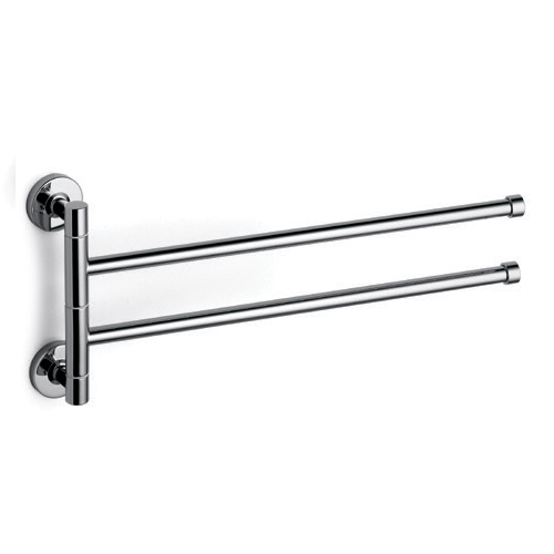 Double swing arm towel bar wall mounting Bertocci, Cinquecento