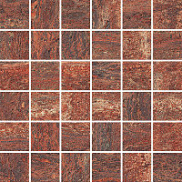 Mosaico Rosso Vein Cut 9mm ITALGRANITI, I TRAVERTINI