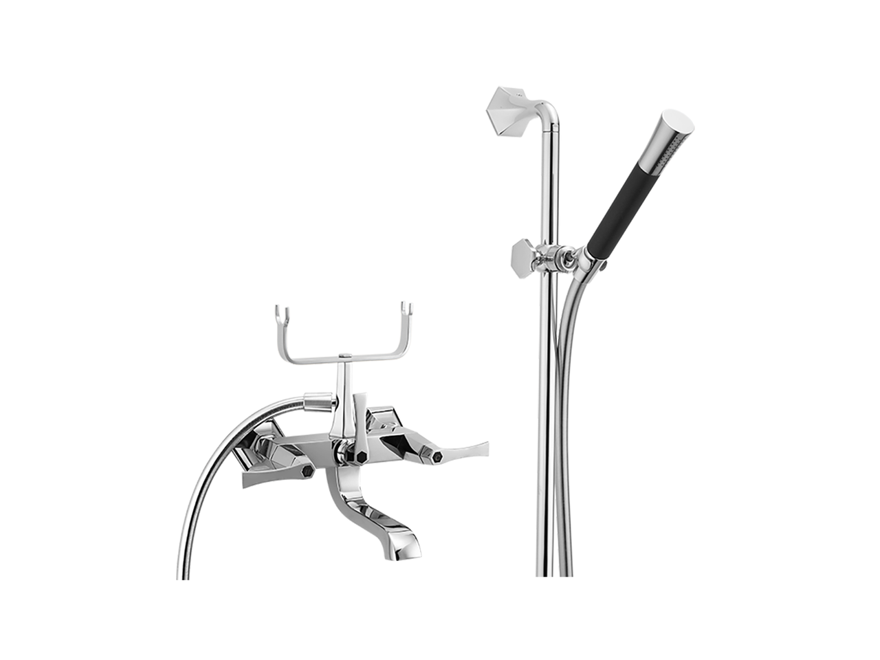 Смеситель для ванны, с душевым гарнитуром CHERIE_CF000060 Cisal, Cherie