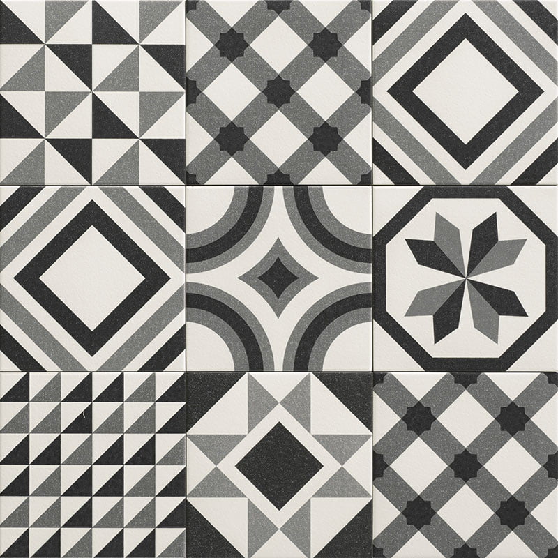 Black Керамогранит 20x20 Mainzu, Trinity