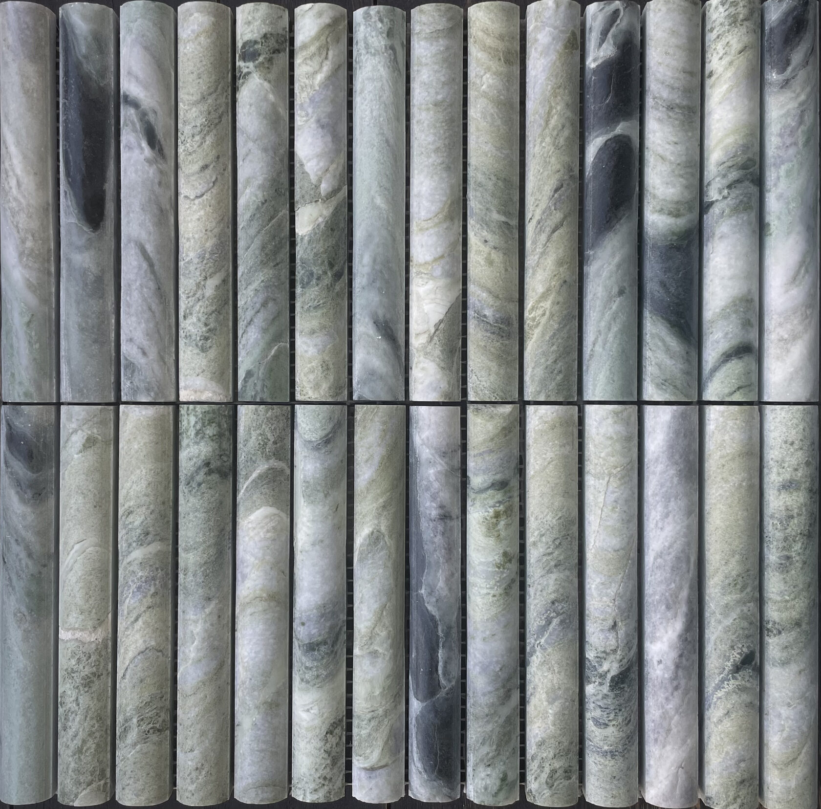 Shangri La Jade Shape Мраморная мозаика, Marble 3D