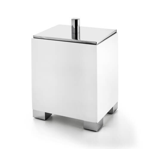 Контейнер с крышкой квадратный 3SC, Bemood White Deluxe