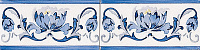 Cenefa Benidoleig PB Azul C/C B ADEX, MODERNISTA