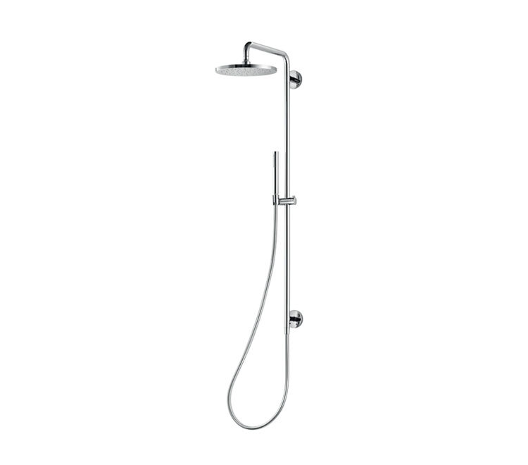 Душевая стойка Fluid с верхним подключением воды Almar, shower columns