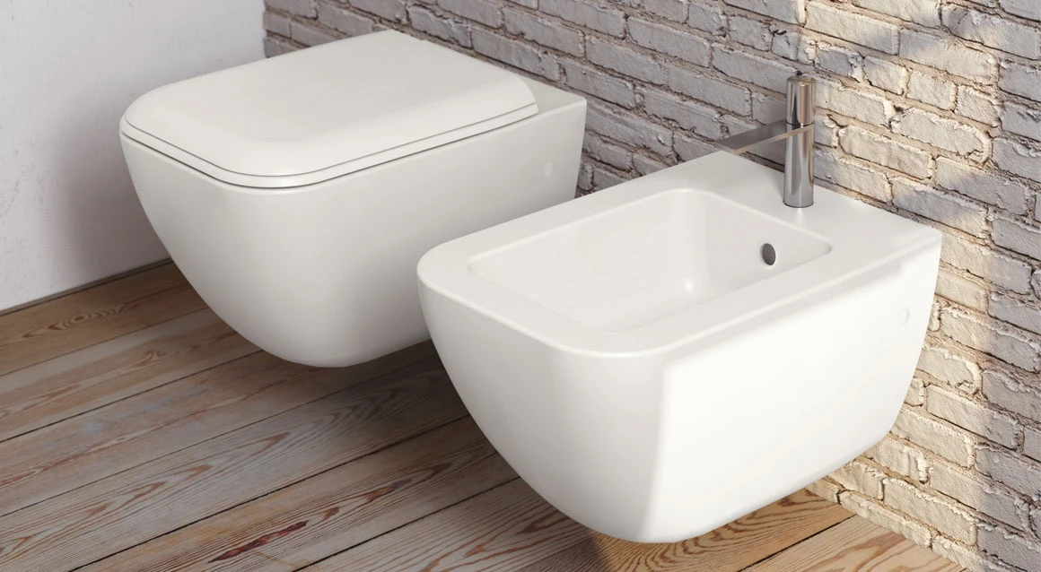 Подвесное биде с одним отверстием Cielo, Shui Comfort