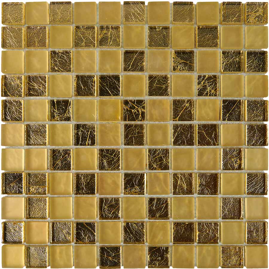 PIX708 из стекла, чип 25x25 мм, сетка 300х300x8 мм Pixel, Стеклянная мозаика