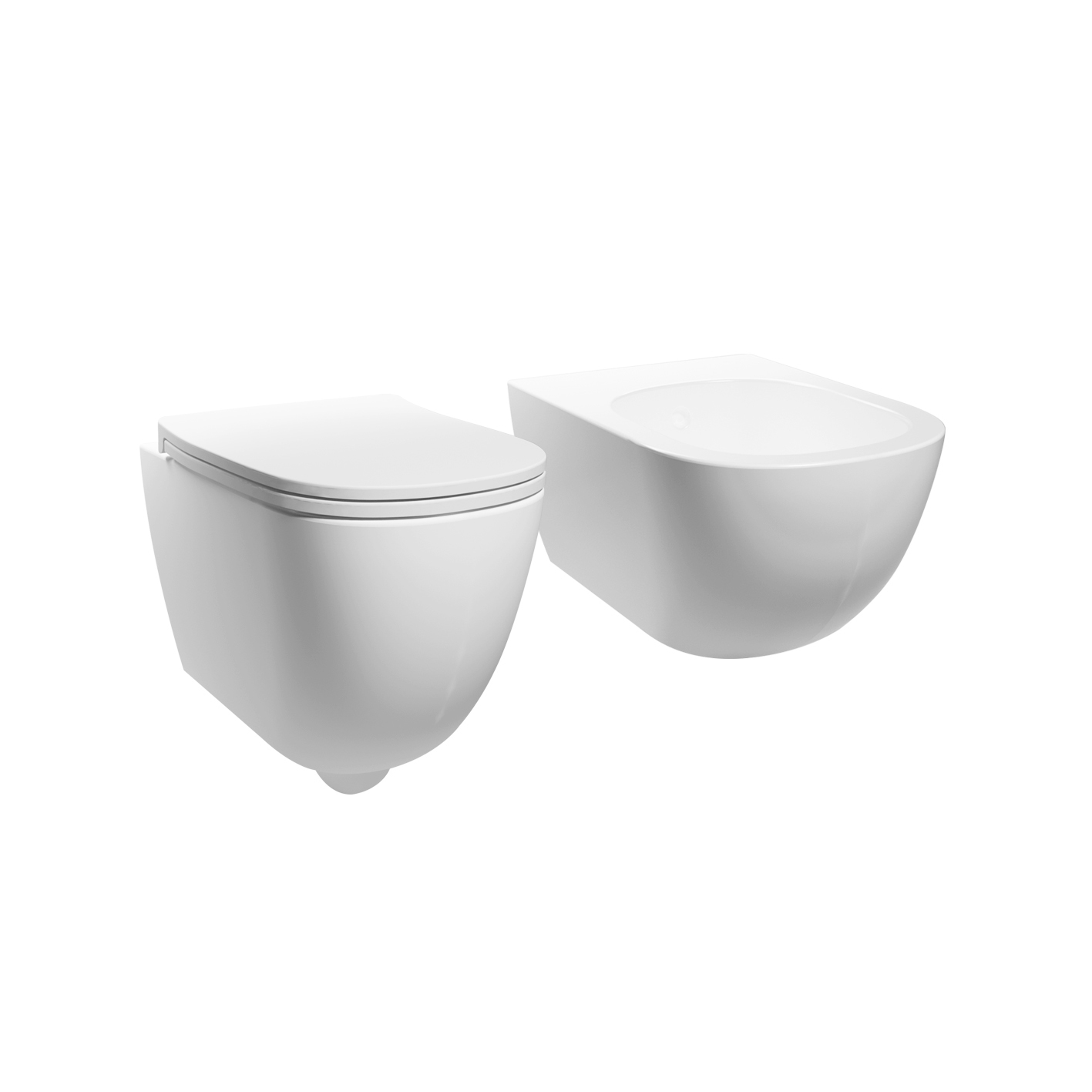 Унитаз и биде подвесные NIC Design Pin NIC Design, Унитазы и биде