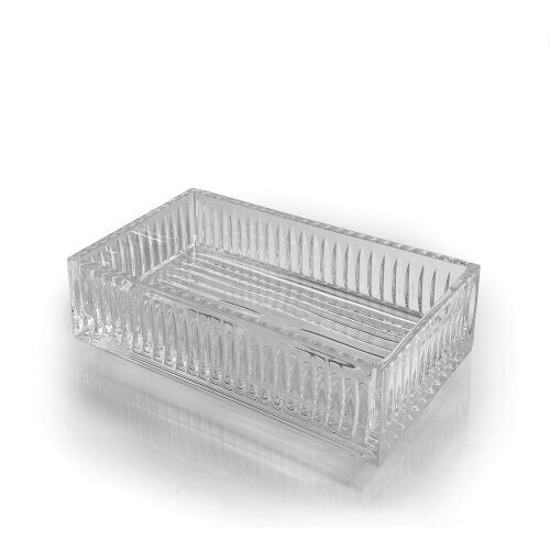 Лоток прямоугольный с бортиками без снования 3SC, Elegance Crystal