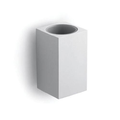 White solid surface Tumblerwall mounting Bertocci, Settecento