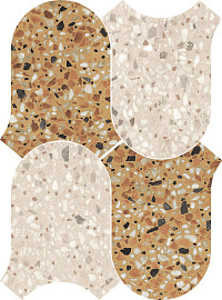 Mosaic Onda Senape/Greige 41zero42, CHICCO