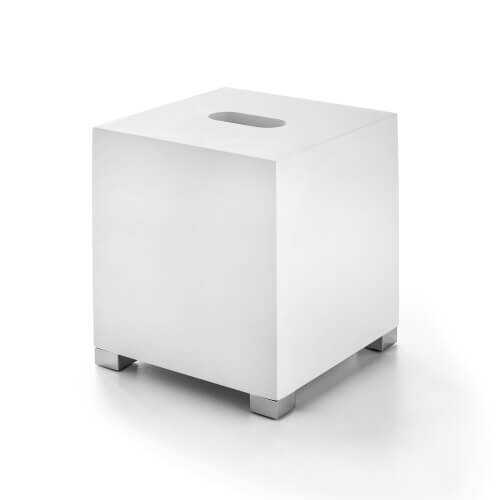 Контейнер для салфеток квадратный 3SC, Bemood White Deluxe