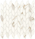 Calacatta Prestigio Mosaico Twist Silk Atlas Concorde, Marvel Shine