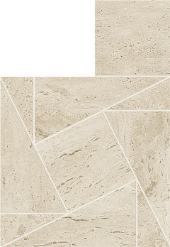 Pearl Mosaico Tessellation Atlas Concorde, Marvel Travertine
