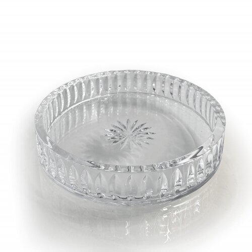 Лоток круглый с бортиками без основания 3SC, Elegance Crystal
