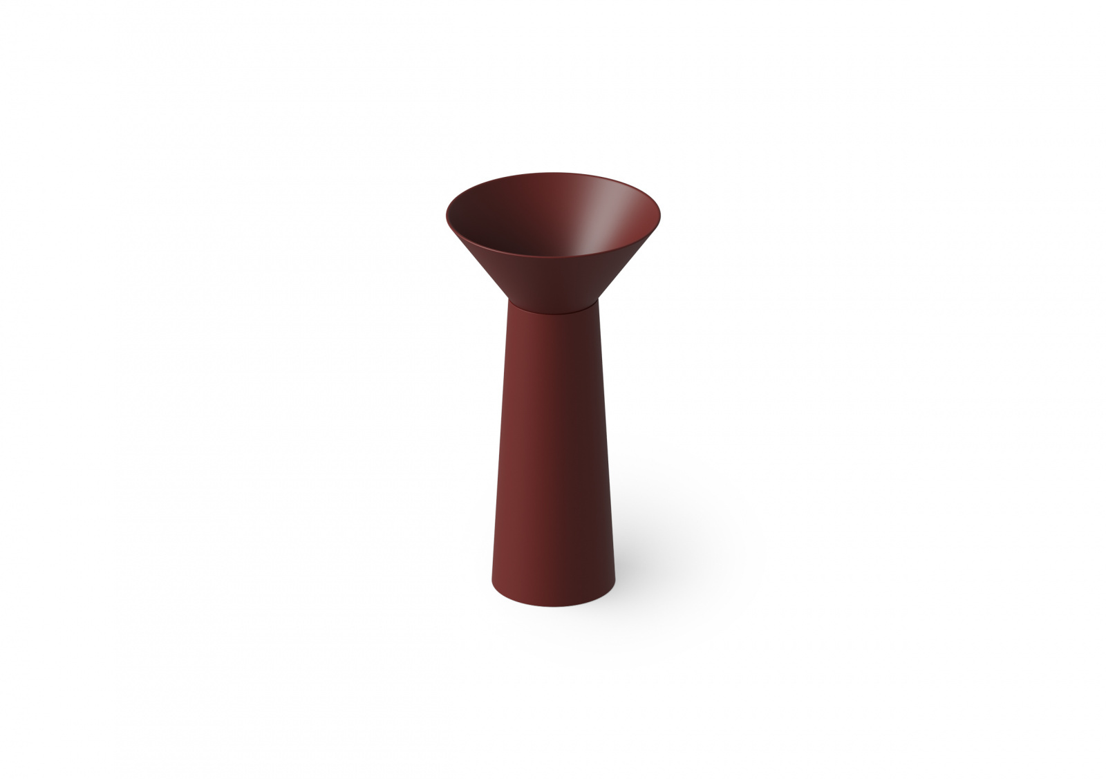Pedestal Basin DD2022 480 Раковина напольная 48x48xh90 см — изображение товара 11