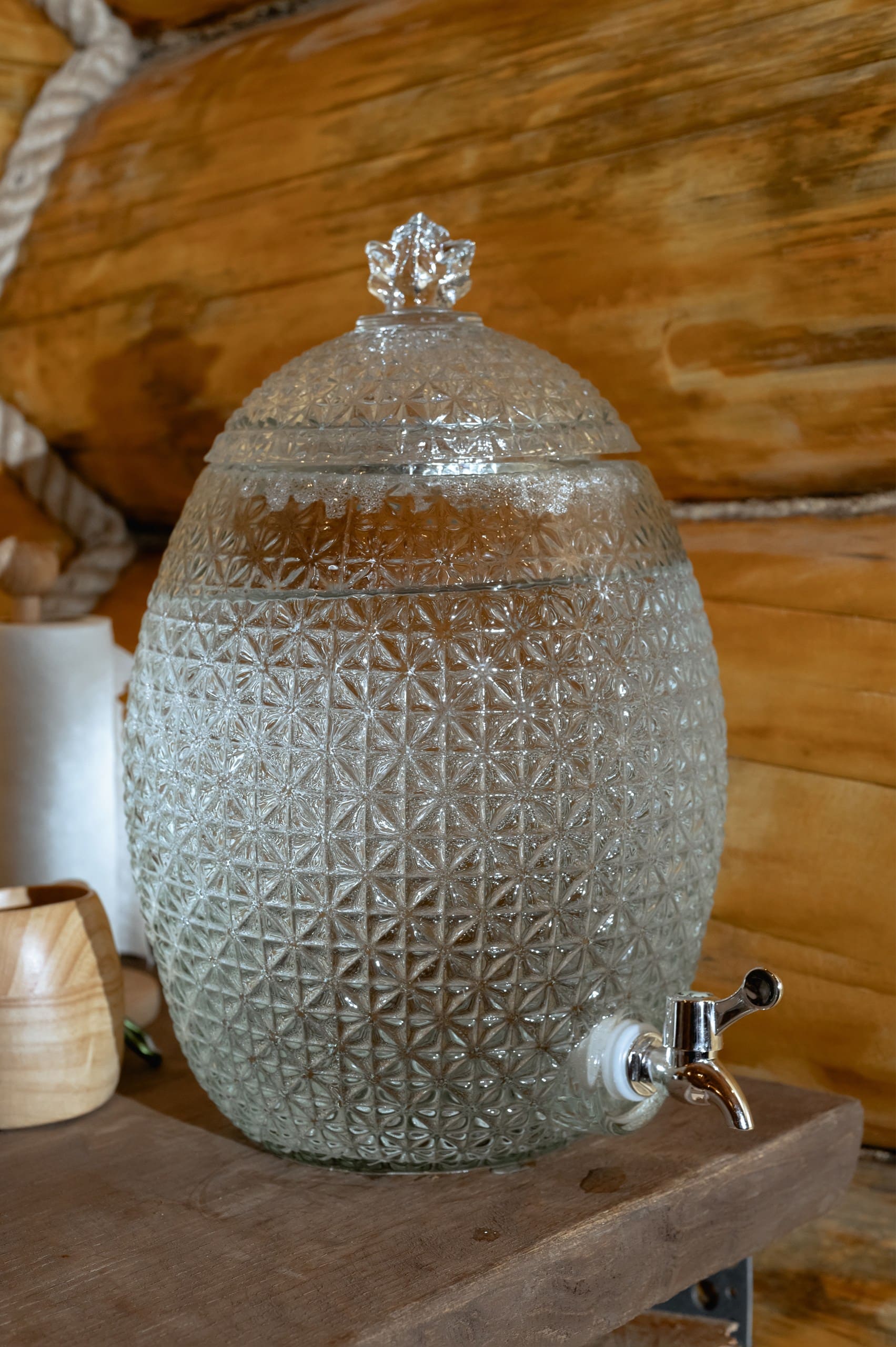 Раковина в королевской бане