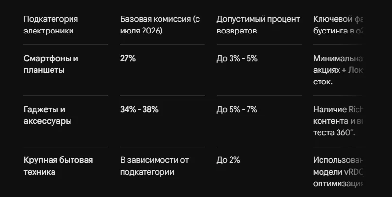 Особенности продажи электроники и гаджетов на Озон