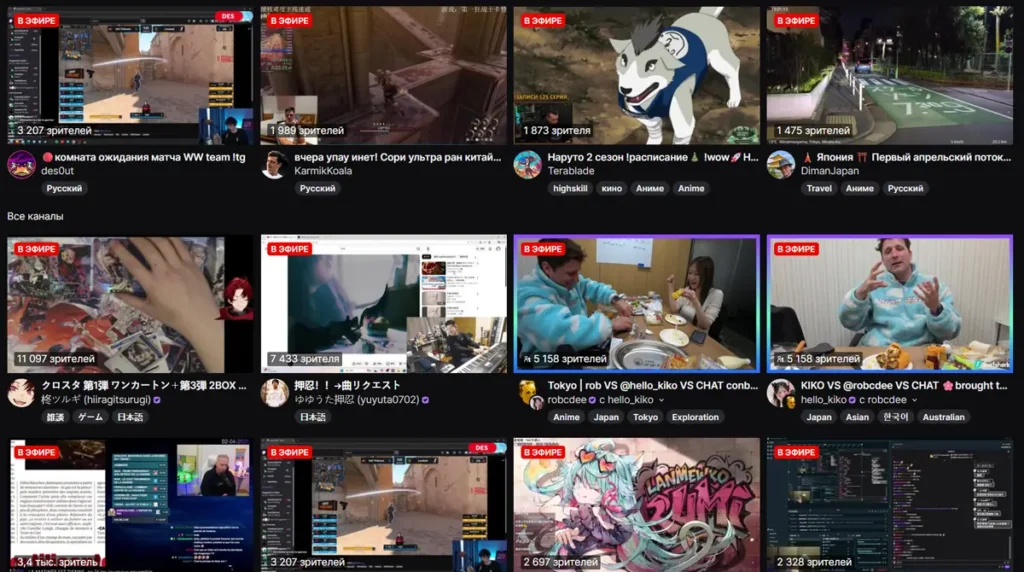 Как поменять название стрима на Твиче: самому, модератору или командой в чате