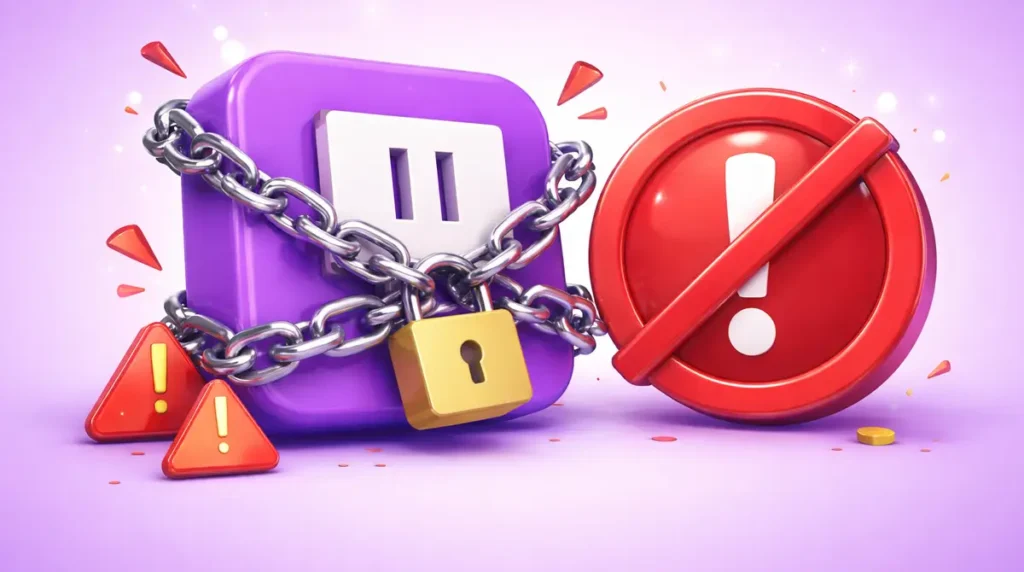 Правила Твича: за что банят, а что можно делать на стримах?