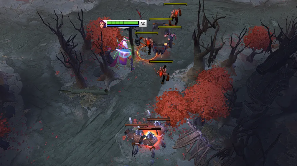 Как стакать и отводить крипов в Dota 2