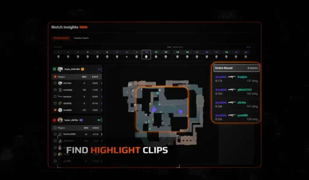 На FACEIT добавят автоматический разбор демок без их скачивания