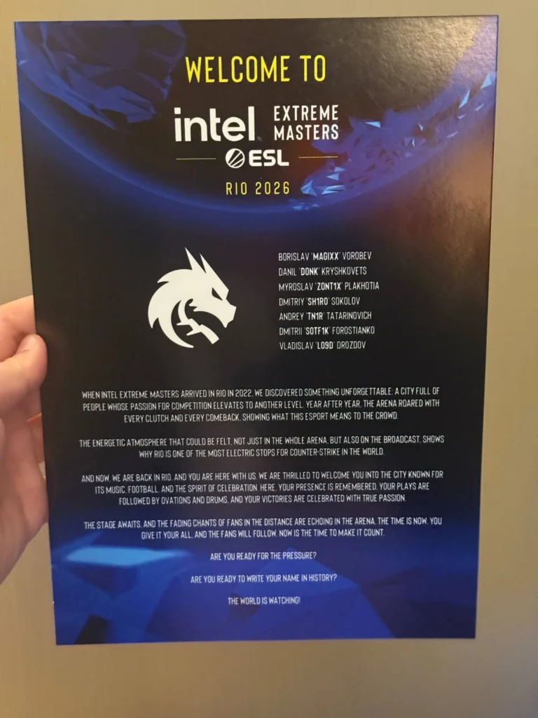 ESL ошибся в имени magixx, но на IEM Rio правильно написал имя donk