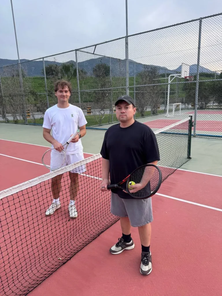 Андрей Гайдулян и Exile сыграли в теннис на Кипре