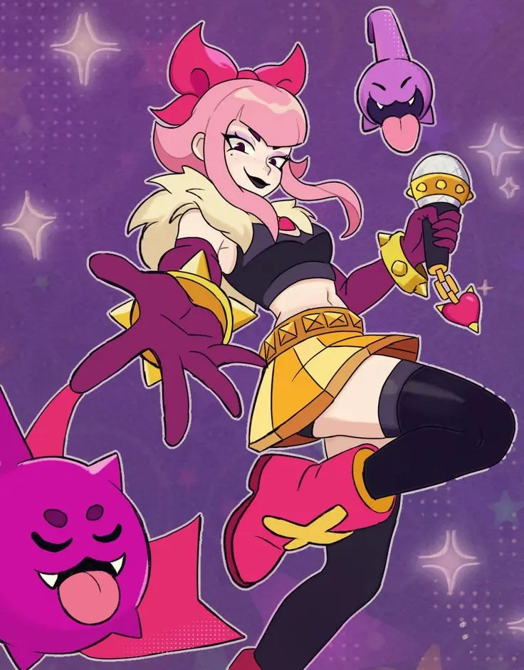 Лучшие арты и обои с Мелоди из Brawl Stars