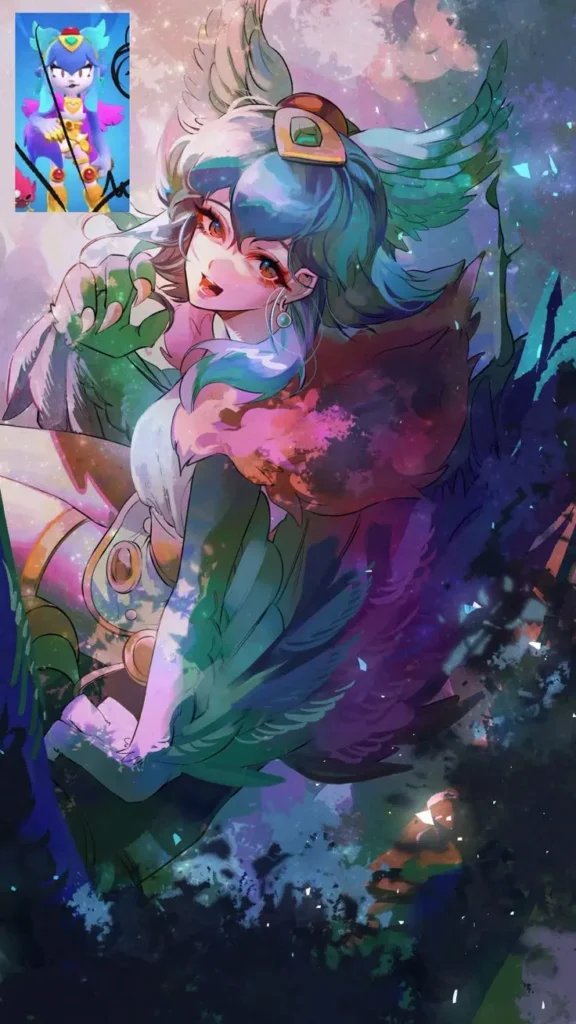 Лучшие арты и обои с Мелоди из Brawl Stars