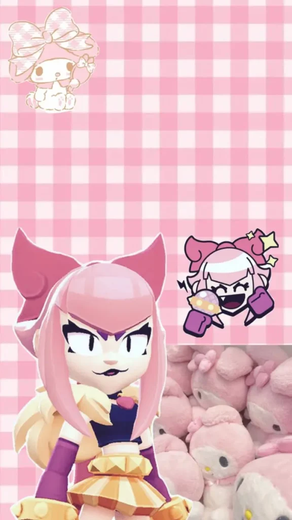 Лучшие арты и обои с Мелоди из Brawl Stars