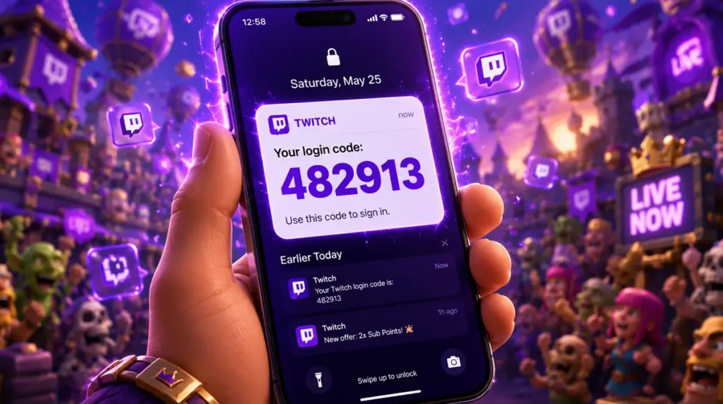 Twitch не отправляет код подтверждения