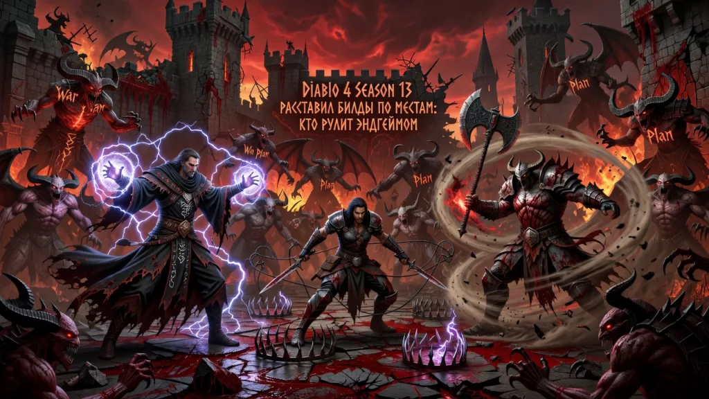 Diablo 4 Season 13 расставил билды по местам: кто рулит эндгеймом