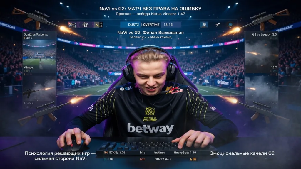 NaVi против G2 на IEM Cologne 2026: матч без права на ошибку