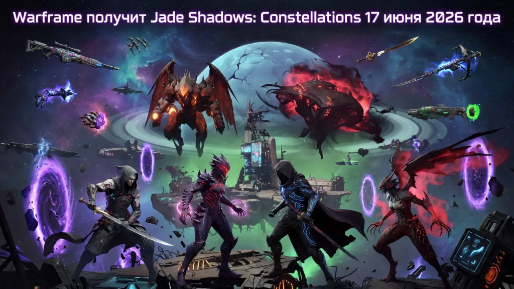 Warframe получит Jade Shadows: Constellations 17 июня 2026 года