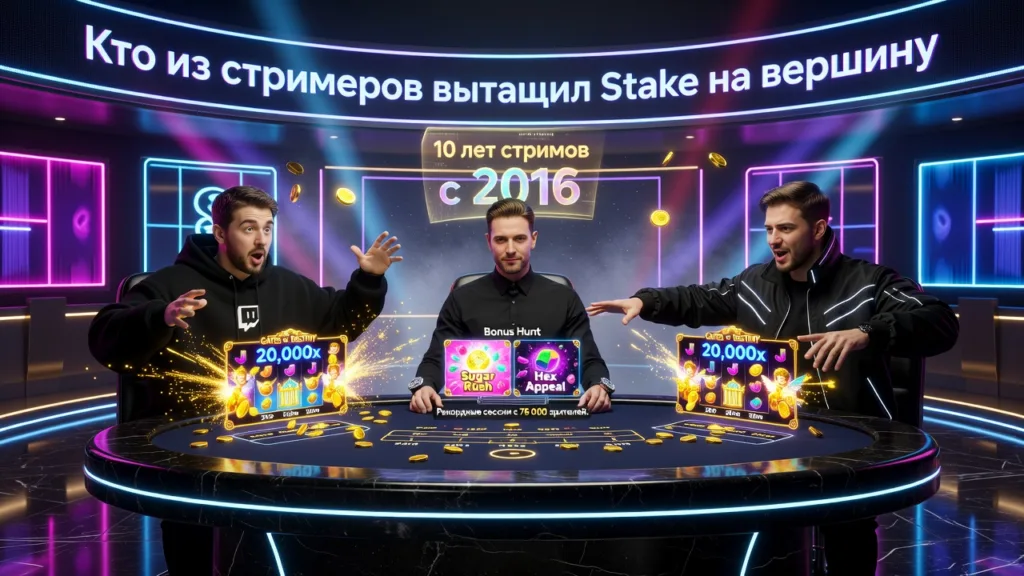 xQc, Roshtein и Trainwreckstv: кто из стримеров вытащил Stake на вершину