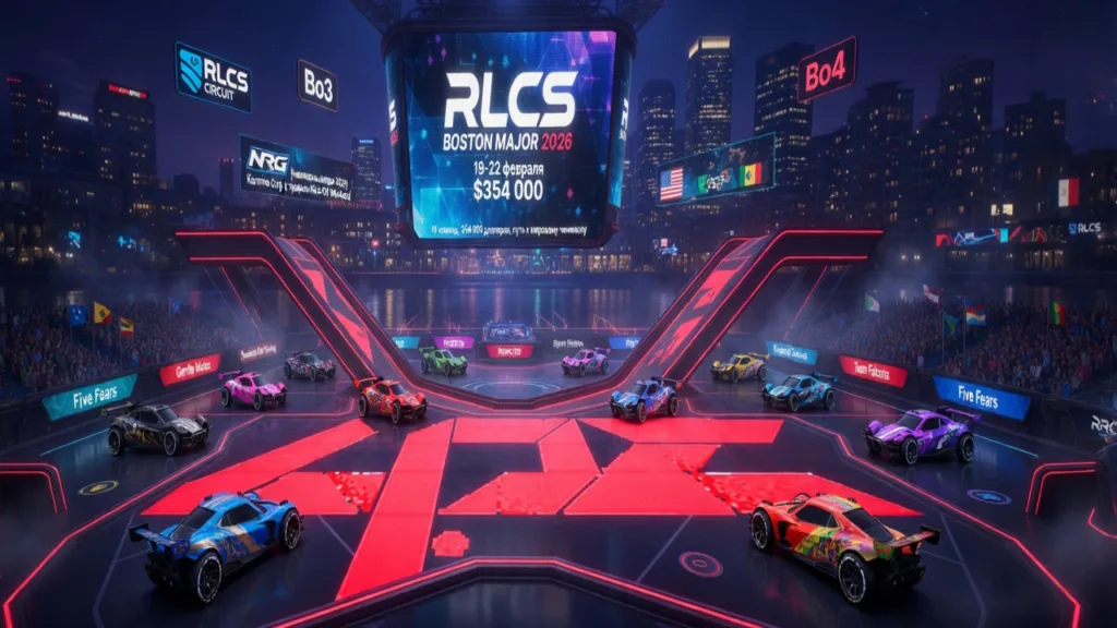 RLCS Boston Major 2026 соберёт 16 команд с призовым фондом $354 000
