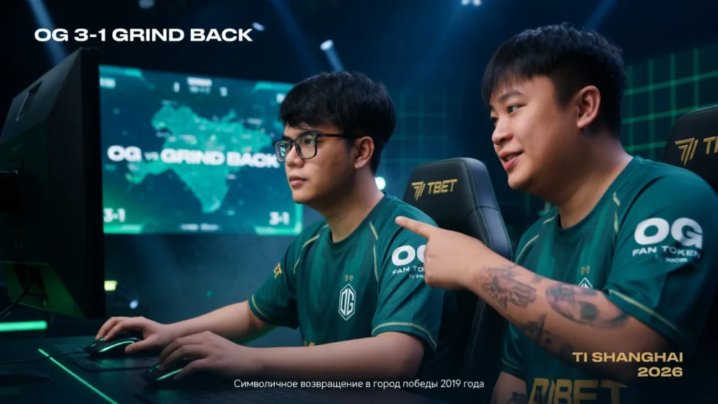 OG вернулись на The International впервые за четыре года, дожав Grind Back со счётом 3-1